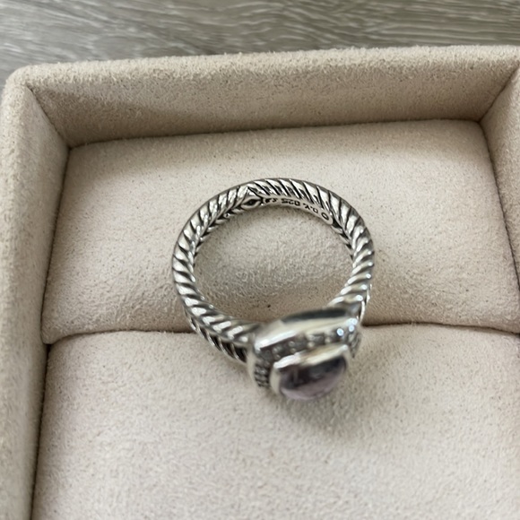 David Yurman ‘Albion’ Ring (Black Orchid & Diamonds) - Picture 3 of 6